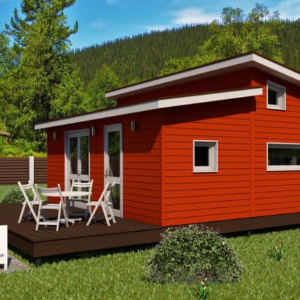 Норвежский Дом 33 м² Modum