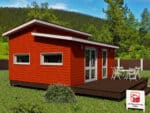 Норвежский Дом 33 м² Modum