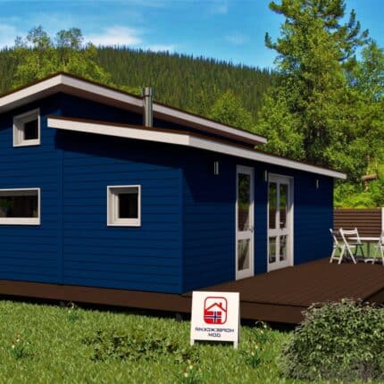 Норвежский Дом 52 м² Modum