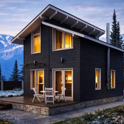 Норвежский Дом-Баня 60 Skandis