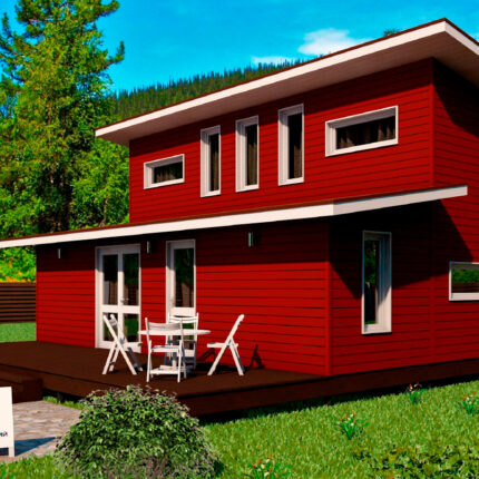 Норвежский Дом-Баня 64 Modum