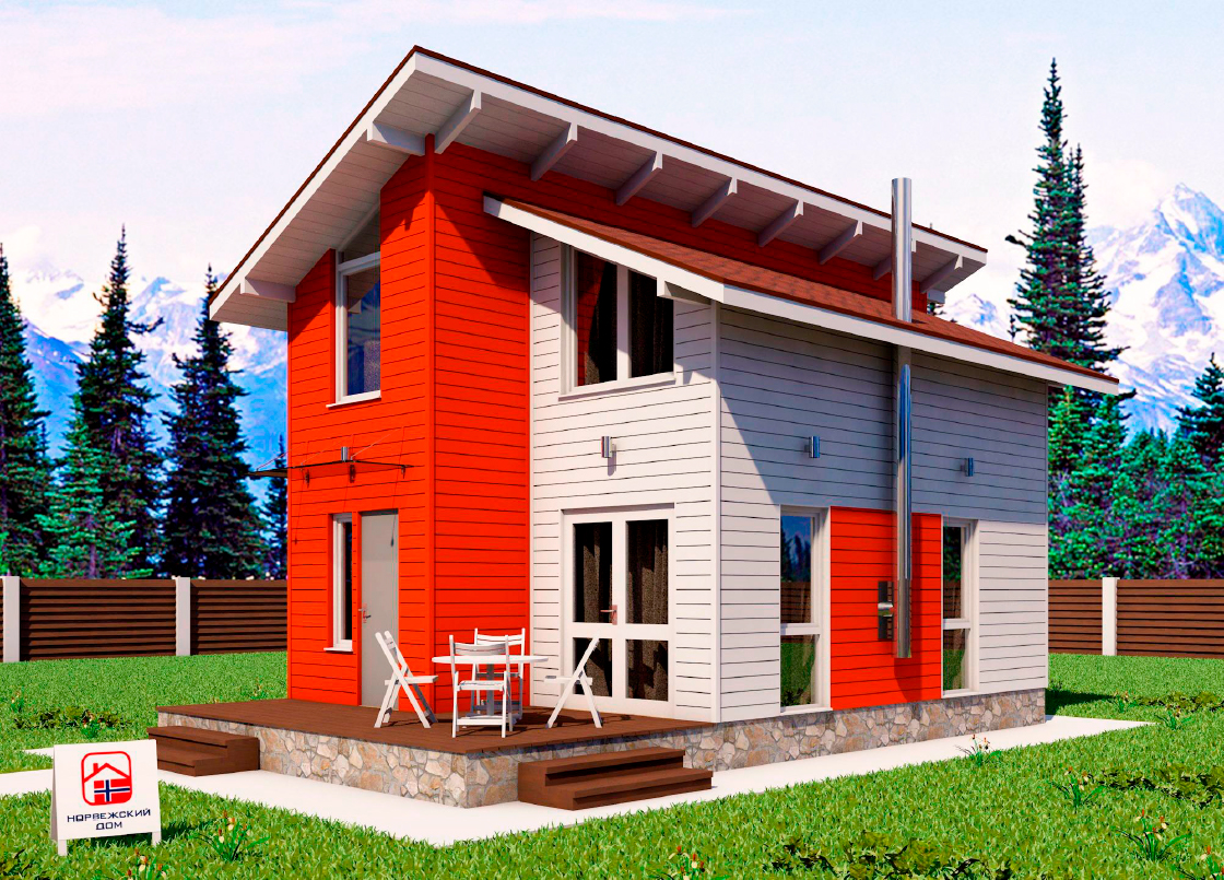 Норвежский Дом 73 Skandis