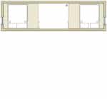 Норвежский Дом 52 м² Modum 2-й этаж