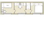 Норвежский Дом-Баня 64 м² Modum 2-й Этаж