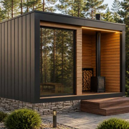 Модульная Баня 10 м² Modum