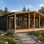 Альпийское Шале 81 м² FERN планировка