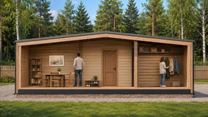 Скандинавия 70 м² Nord