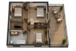 Скандинавия 150 м² Skandis 2-й Этаж