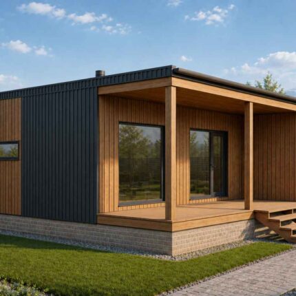 Скандинавия 65 м² Skandis