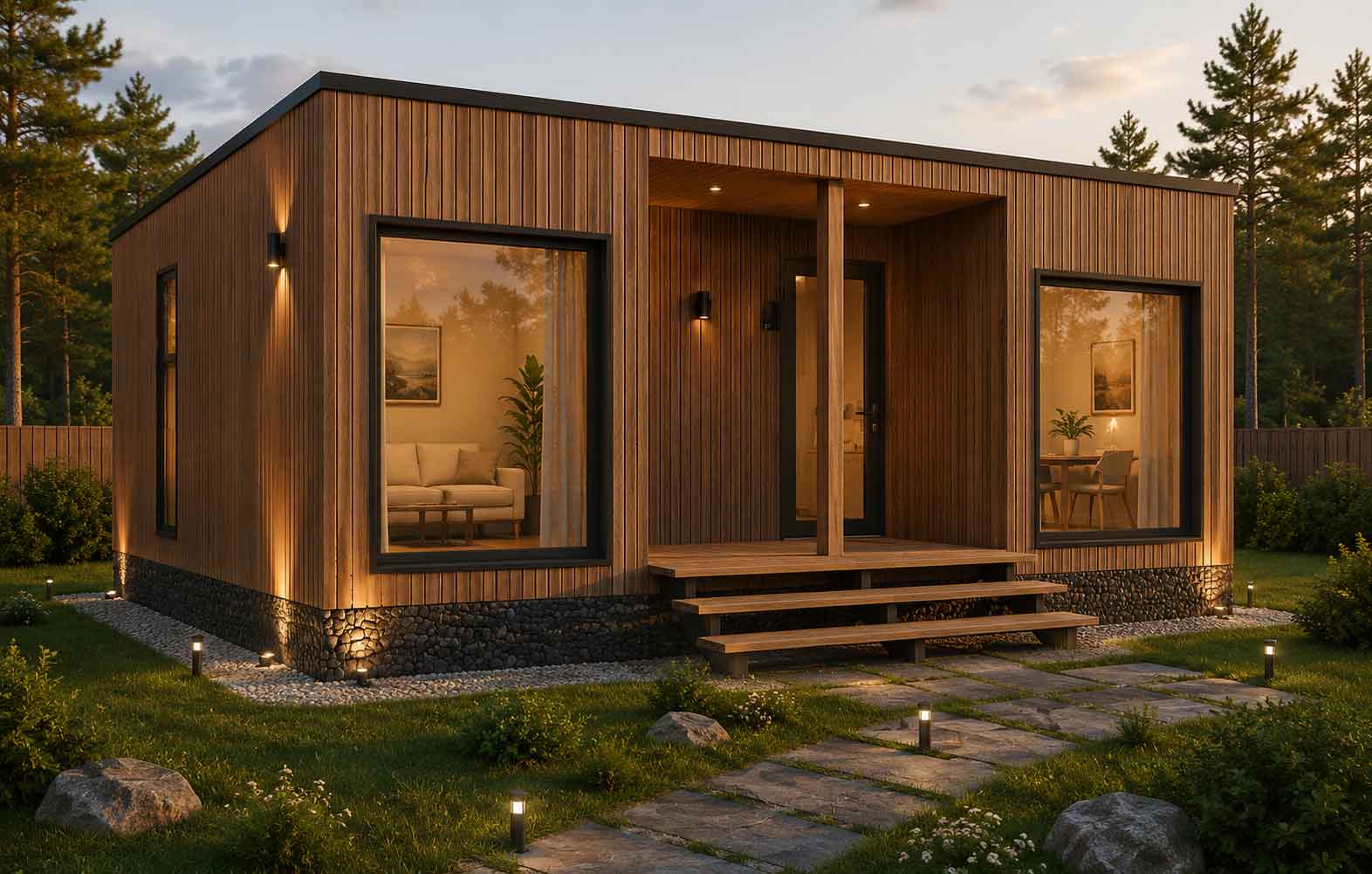 Скандинавия 36 м² SMART GLIDE Скандинавия 36 м² SMART GLIDE